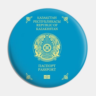 Kazakhstan passport Pin