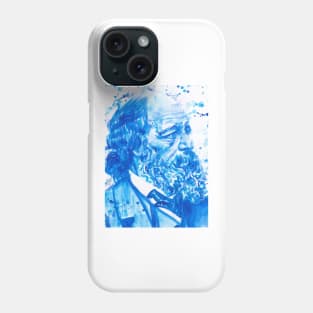 ALFRED,LORD TENNYSON watercolor portrait .1 Phone Case