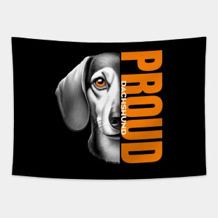 Majestic Dachshund Design: Unleashing Proud in Every Detail Tapestry