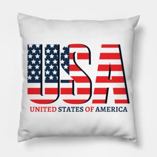 USA Flag Pillow