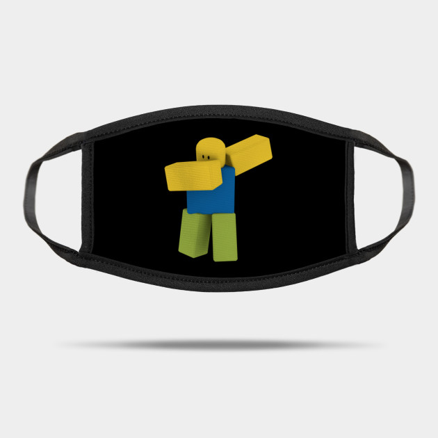 Dabbing Roblox Noob Dab Roblox Mask Teepublic