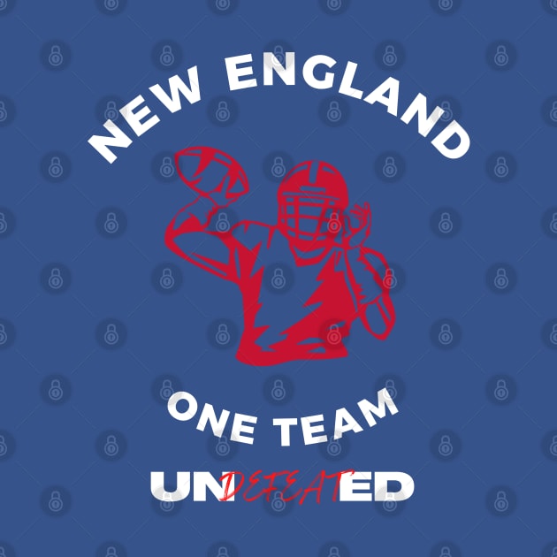 UNDEFEATED NEW ENGLAND PATRIOTS by Lolane