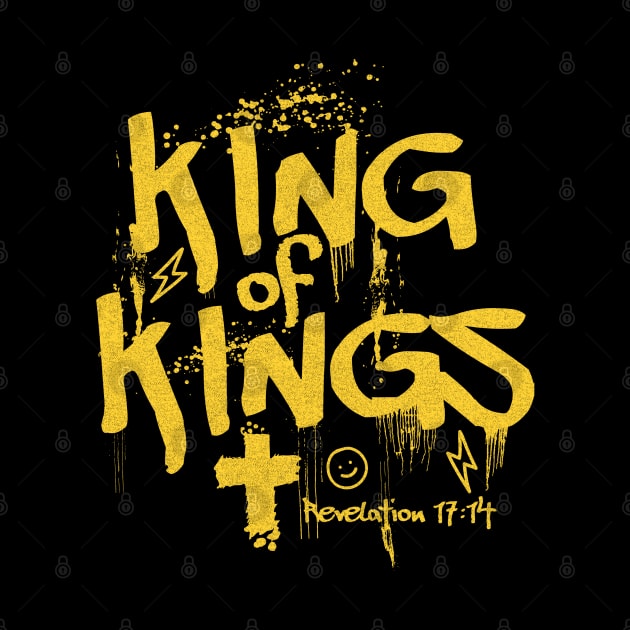 King of Kings Graffiti Revelation 17:14 by Contentarama