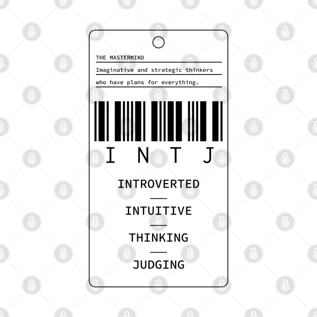 INTJ - The Mastermind - Introverted Intuitive Thinking Judging by Millusti