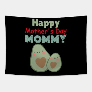 funny  Happy Mothers Day 2024 Mommy Shirt Gift from Son   Birthday Women Tapestry