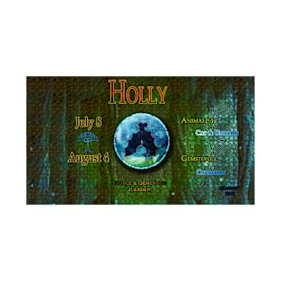 Zo-Disc Holly with background v1 T-Shirt