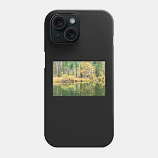 Trees and Reflections Phone Case