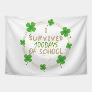 I Survived 100 Days Of School, Celebrate 100 Days Tapestry