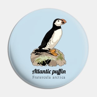 Atlantic puffin Pin