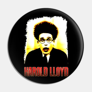 Silent Movie Star Harold Lloyd Pin