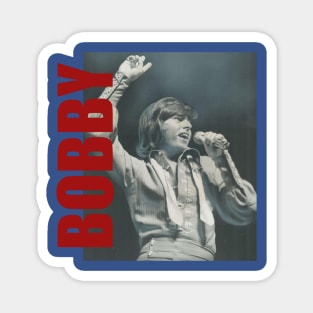 Bobby Sherman - Retro Aesthetic Fan Art Magnet