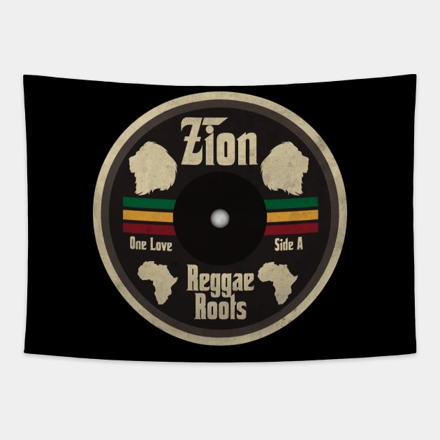 Zion Reggae Roots Tapestry by CTShirts