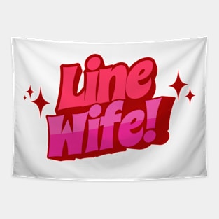 Line Wife Tapestry