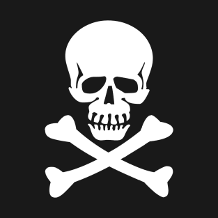The Black Terror Skull and Bones T-Shirt