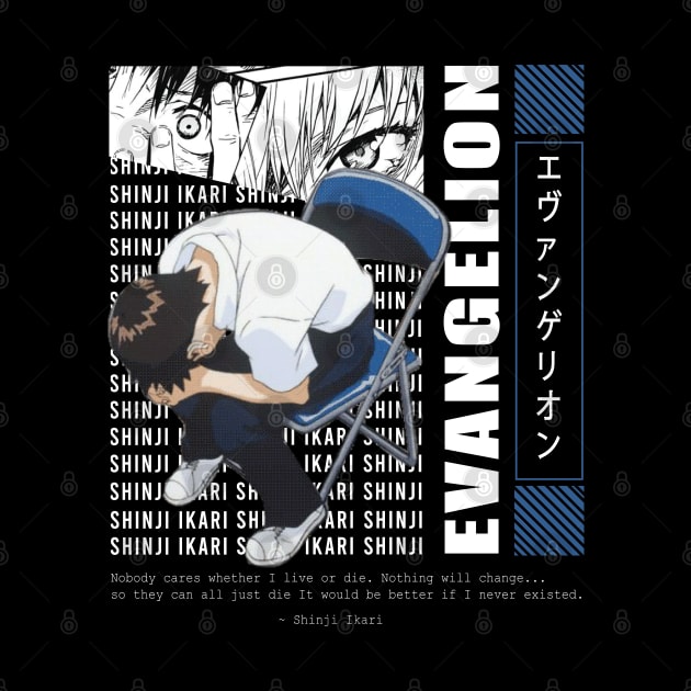 The End Of Evangelion - Shinji ikari by Youvokai Wear