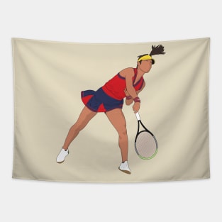 Emma Raducanu Tennis Player Tapestry