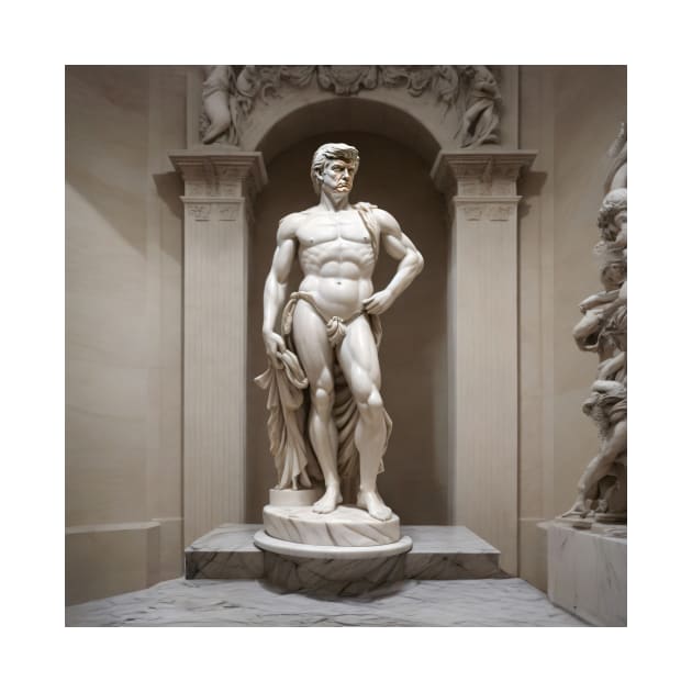 Masterpiece Italian Renaissance sculpture "The Donald" by NeilGlover