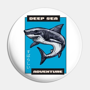 Deep Sea Adventure Manga and Anime Pin