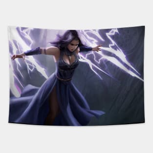 Lightning Mage Tapestry