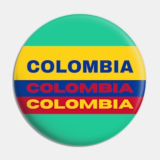 Colombian Flag Pin