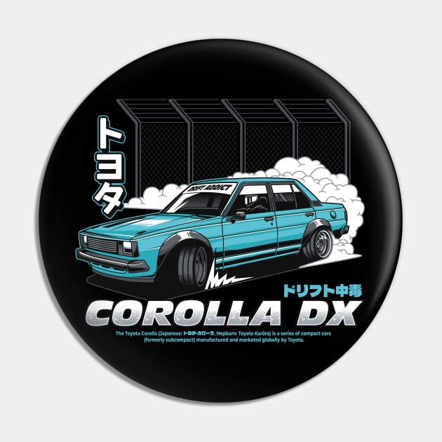 Corolla DX Pin by cturs