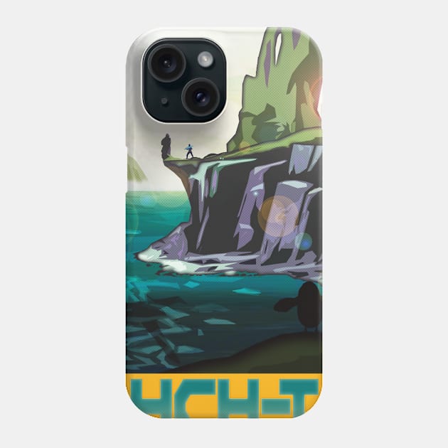 Visit Ahch-To Phone Case by RocketPopInc