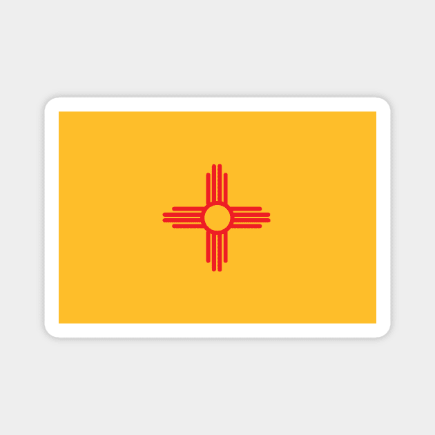 New Mexico State Flag Magnet by stayfrostybro