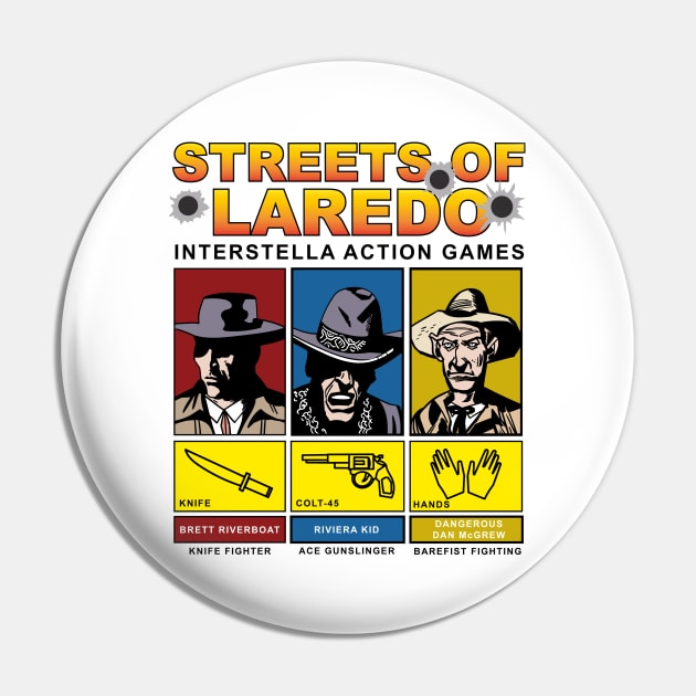 Gunmen of the Apocalypse Streets of Laredo Game Pin by Meta Cortex