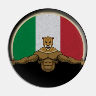 Cheetah Italy Pin