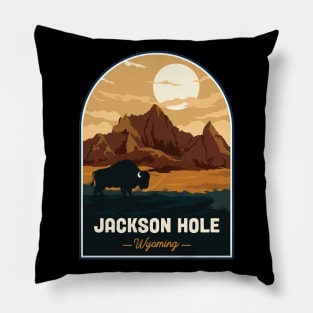 Jackson Hole National Park Pillow