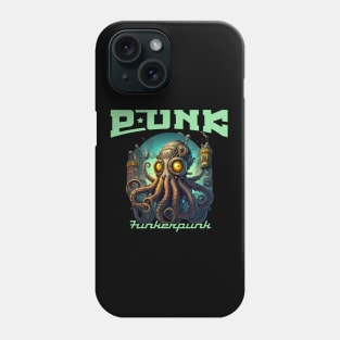 PUNK Metal Octopus Phone Case