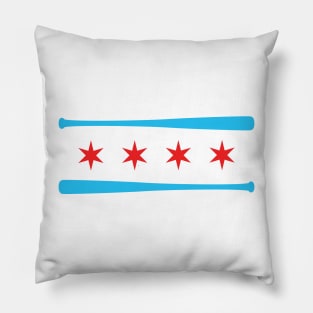 Chicago Baseball Pillow