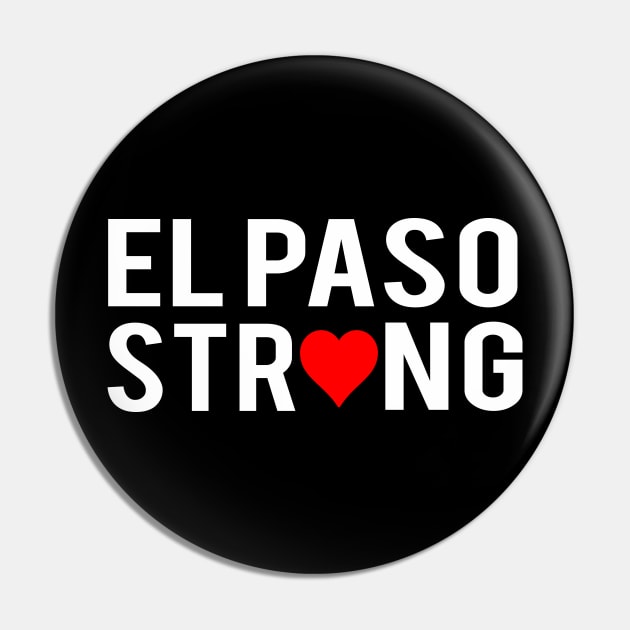 El Paso Strong heart T-Shirt Pin by key_ro