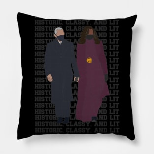 The Obamas will be remembered as Historic, Classy and Lit Pillow
