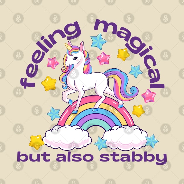Feeling magical but also stabby by Jane Winter