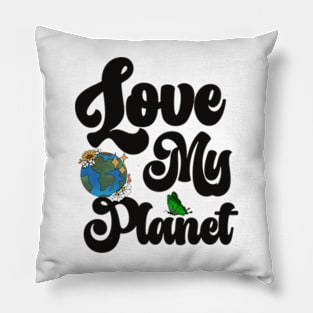 happy funny  earth day 2024 gift april 22 Cute Teacher  Lover Rainbow Pillow