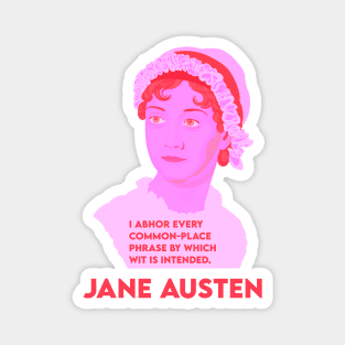 Jane Austen Quote from Sense and Sensibility Magnet