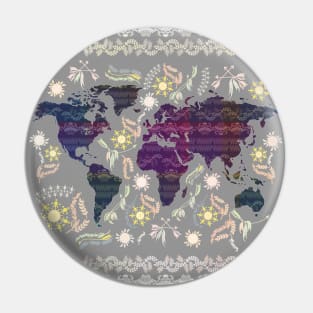 World Map Pin