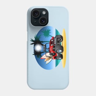 Cartoon jeep Phone Case