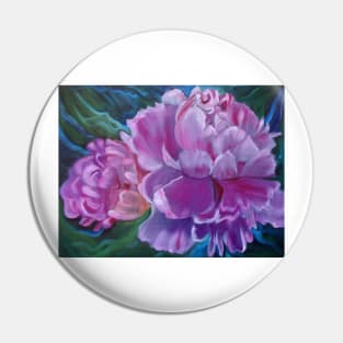 Peony in Pink Pin