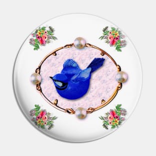 Blue Bird Pin