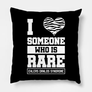 I Love Someone Who Is Rare Pillow