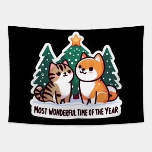 Most Wonderful Time Of The Year Tapestry