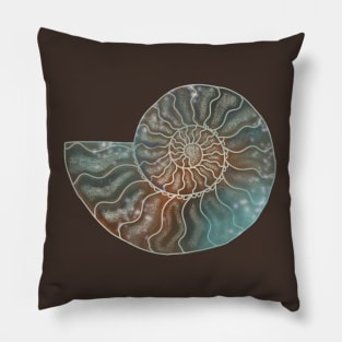 fossils and corals Pillow