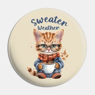 Sweater Weather Pin