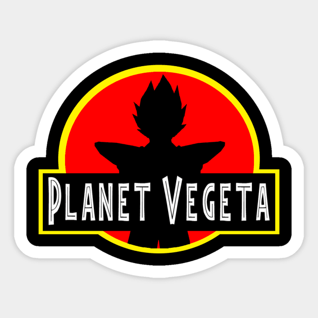 Planet Vegeta Stickers for Sale