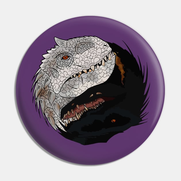 Indoraptor and Indominus Rex Pin by WorldDinosaurs