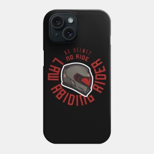 Law Abiding Rider Red Phone Case