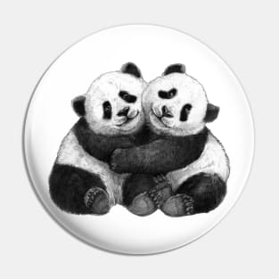 Babies Panda - hugs G2016-143 Pin