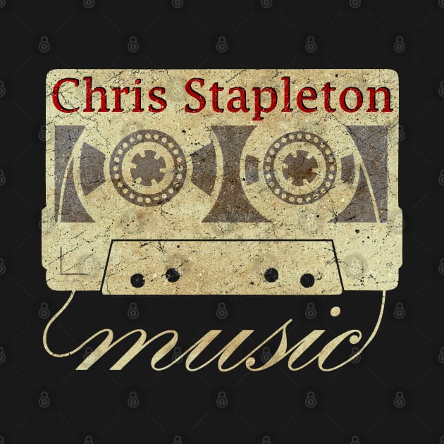 cassette tape vintage Chris Stapleton by ElaCuteOfficeGirl Waving Hand